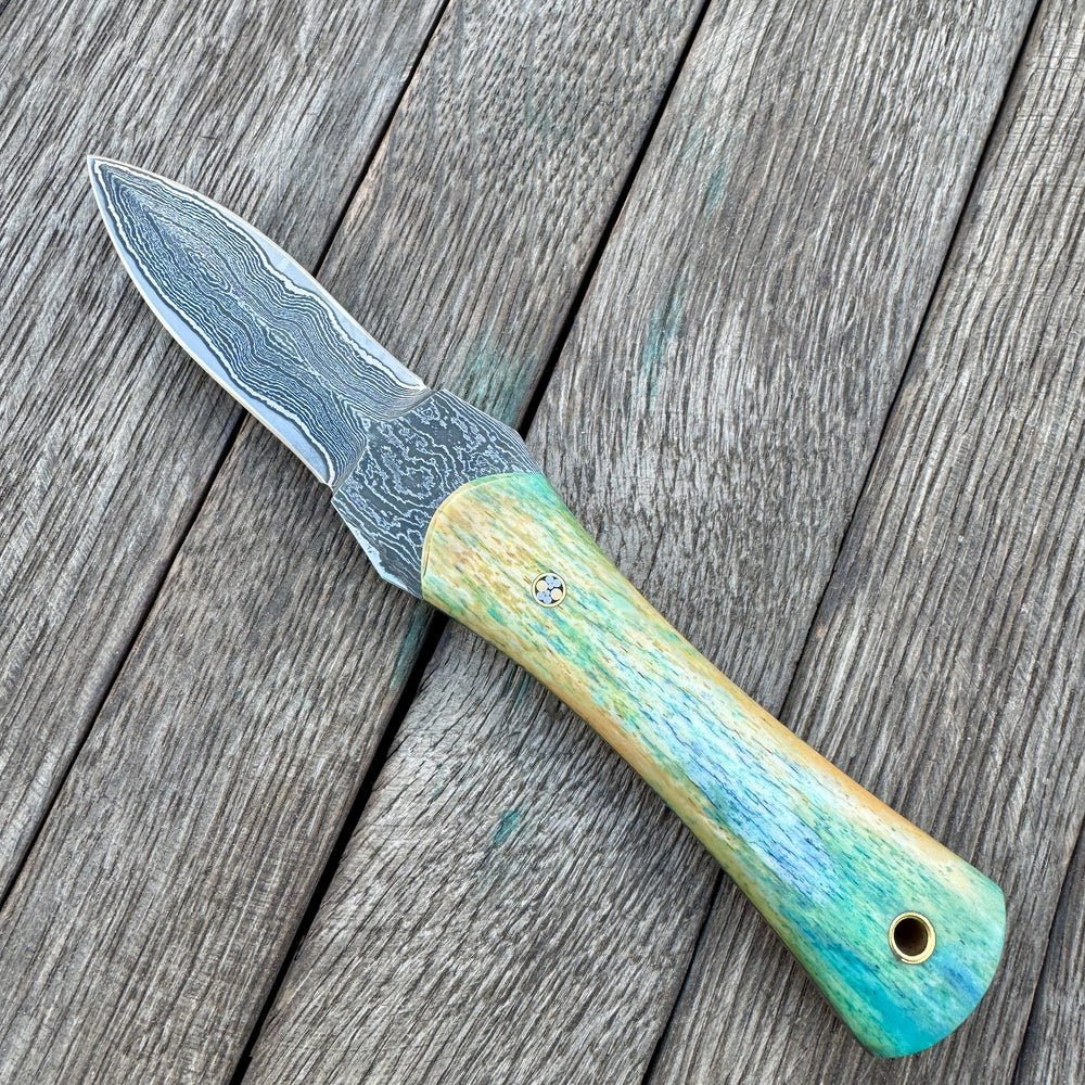 Damascus Go Mai Dagger