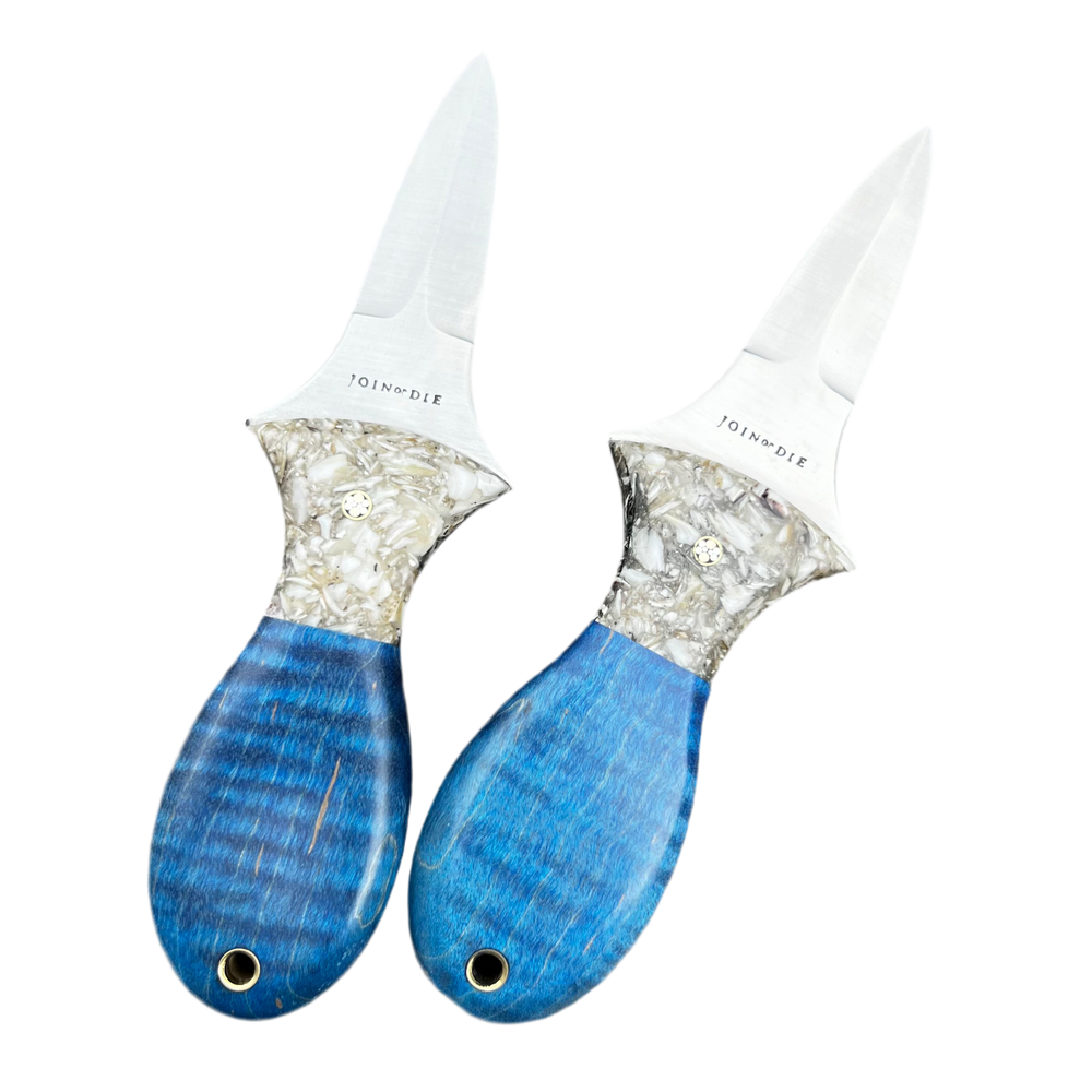 Blue Maple & Oyster Shell
