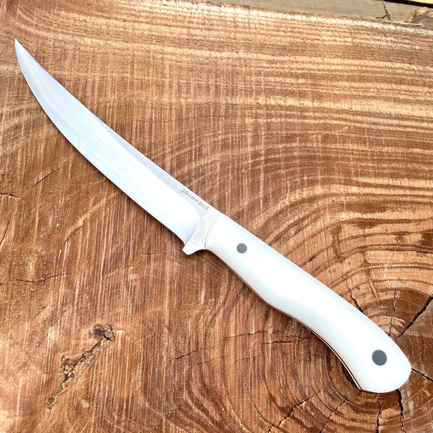 White Corian Boning knife