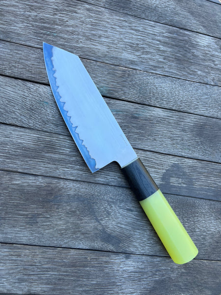 Stainless San Mai chef – Join or Die Knives