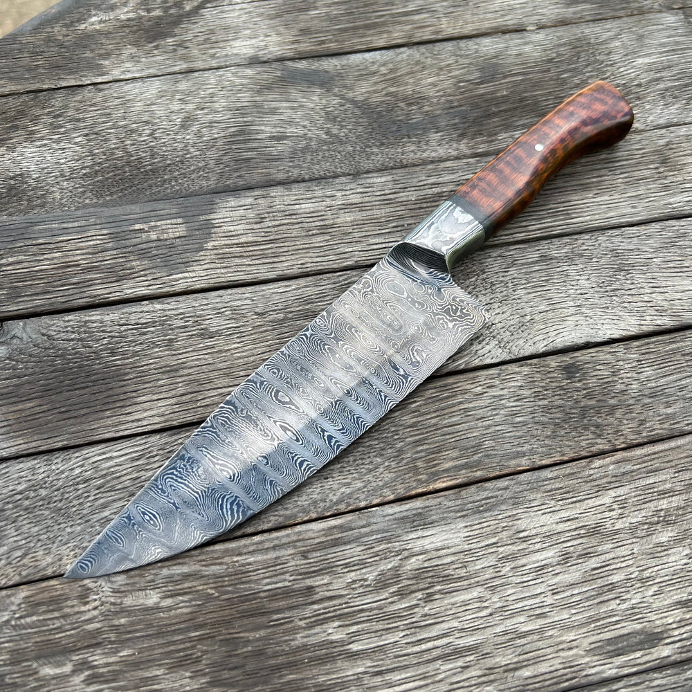 
                  
                    Ladder Damascus integral chef
                  
                
