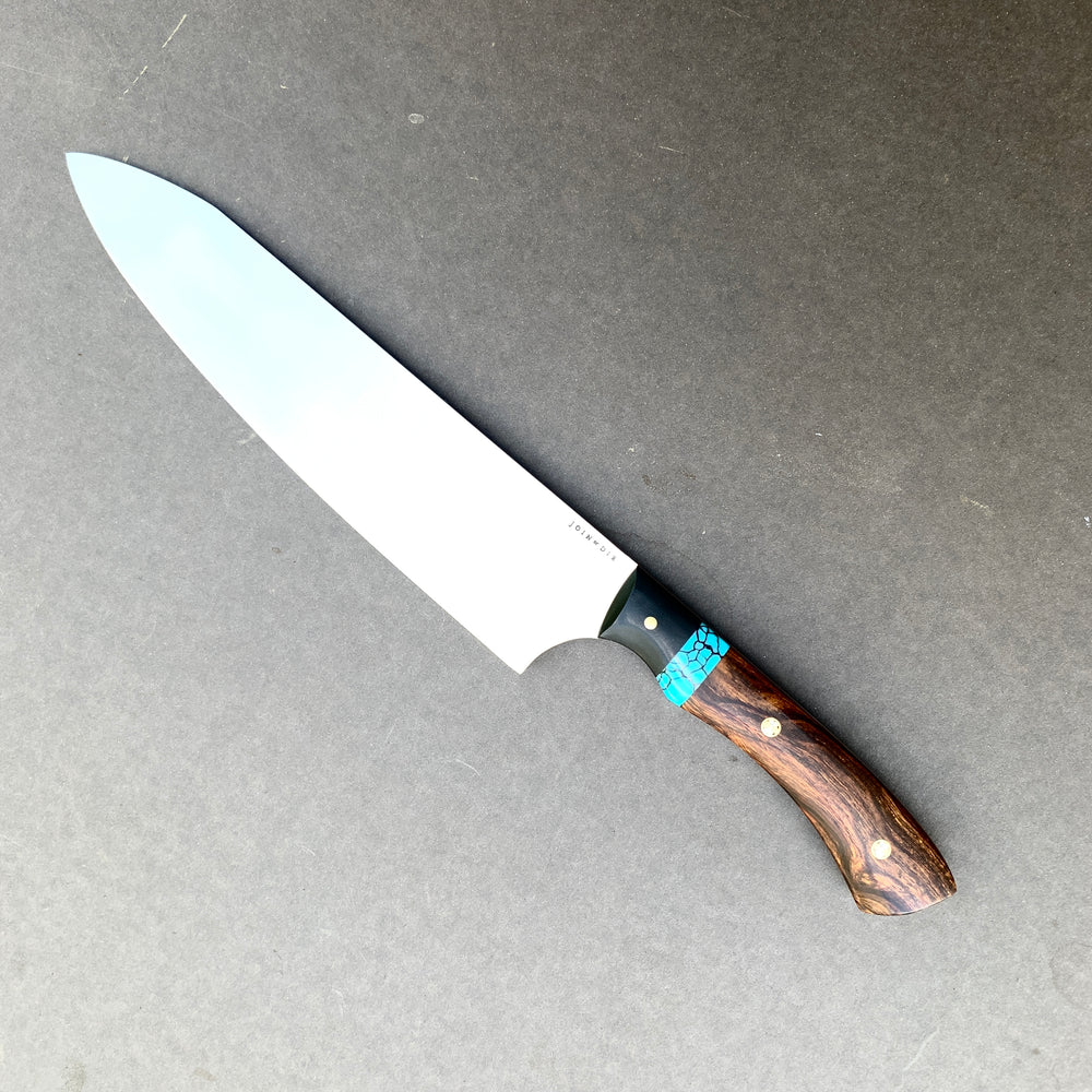 Turquoise and Ironwood Kitchen Saber